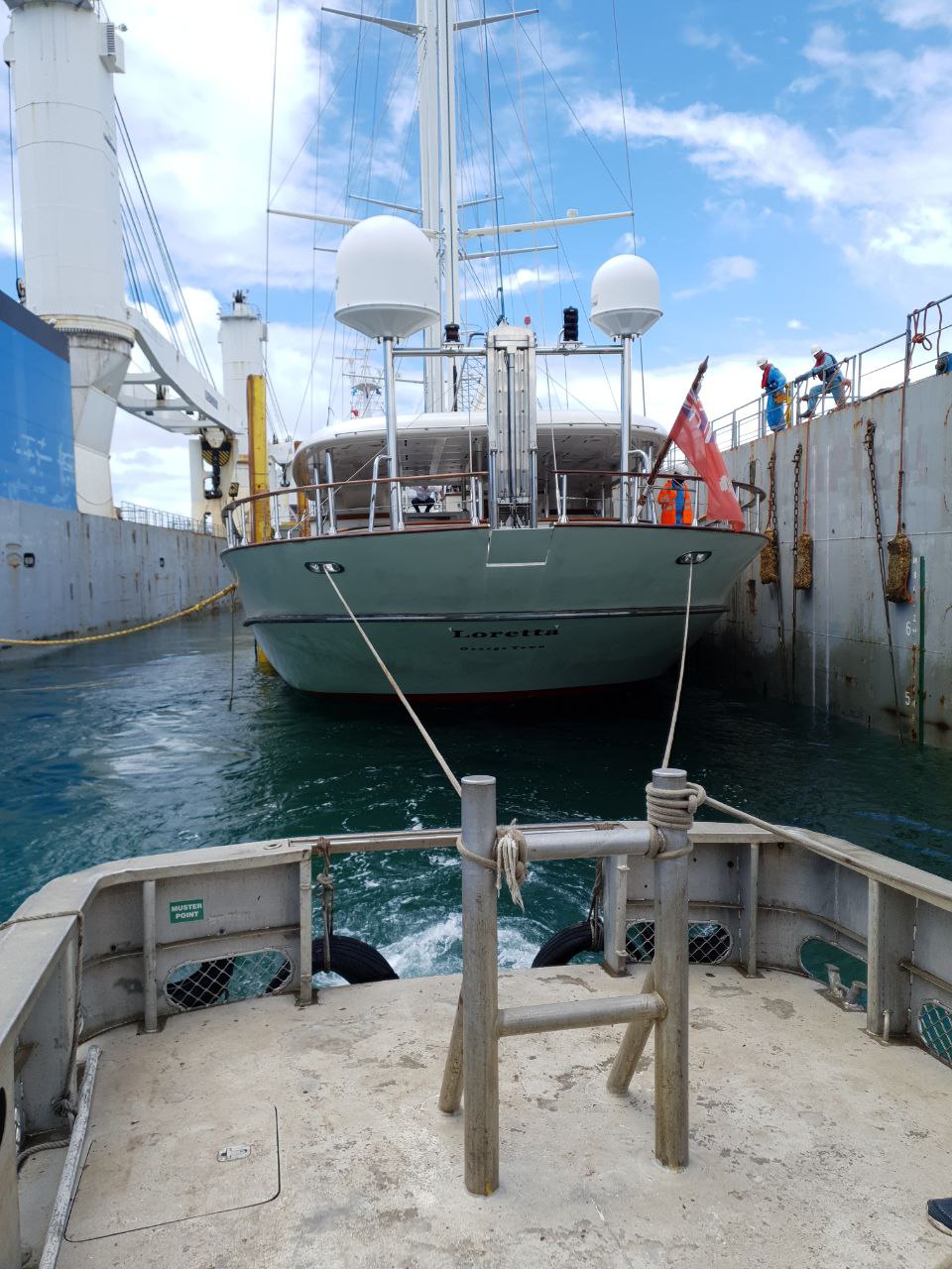 Semi submersible tow Semi submersible tow